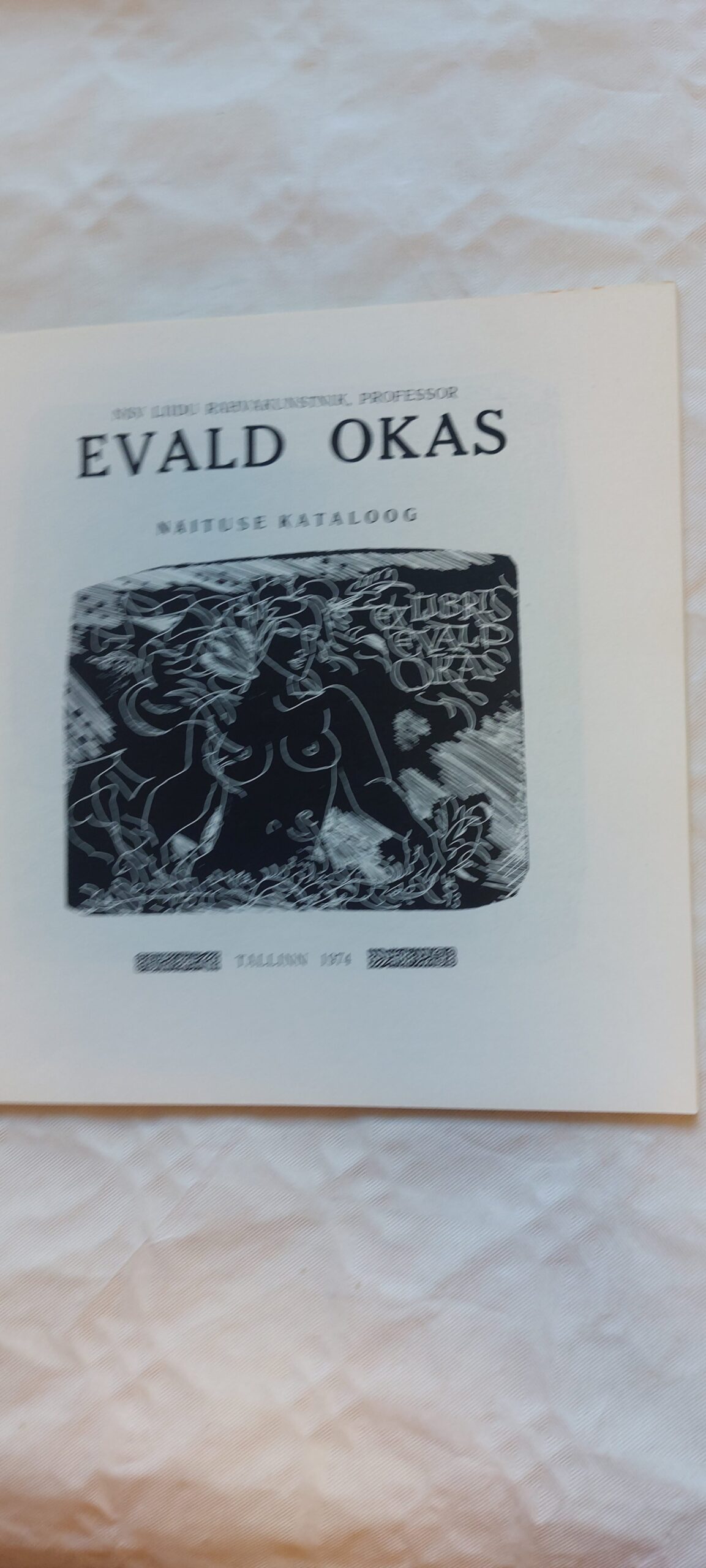 Evald Okas. Näituse kataloog. 1974 - Pilt 3