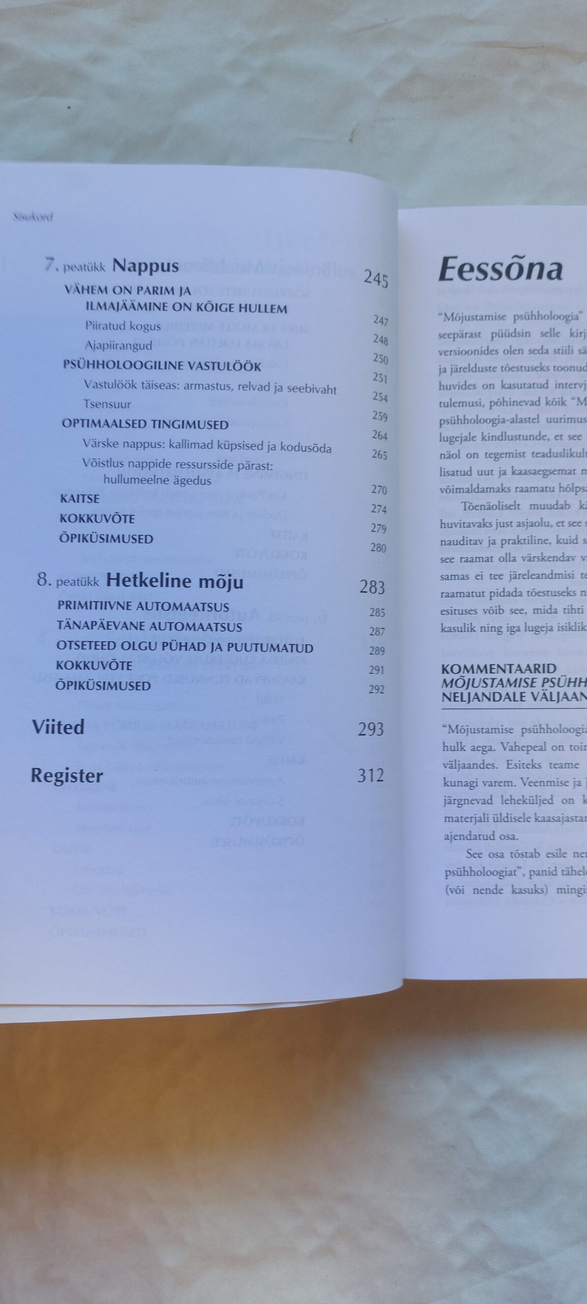 Mõjustamise psühholoogia. Robert B. Cialdini. 2014 - Pilt 5