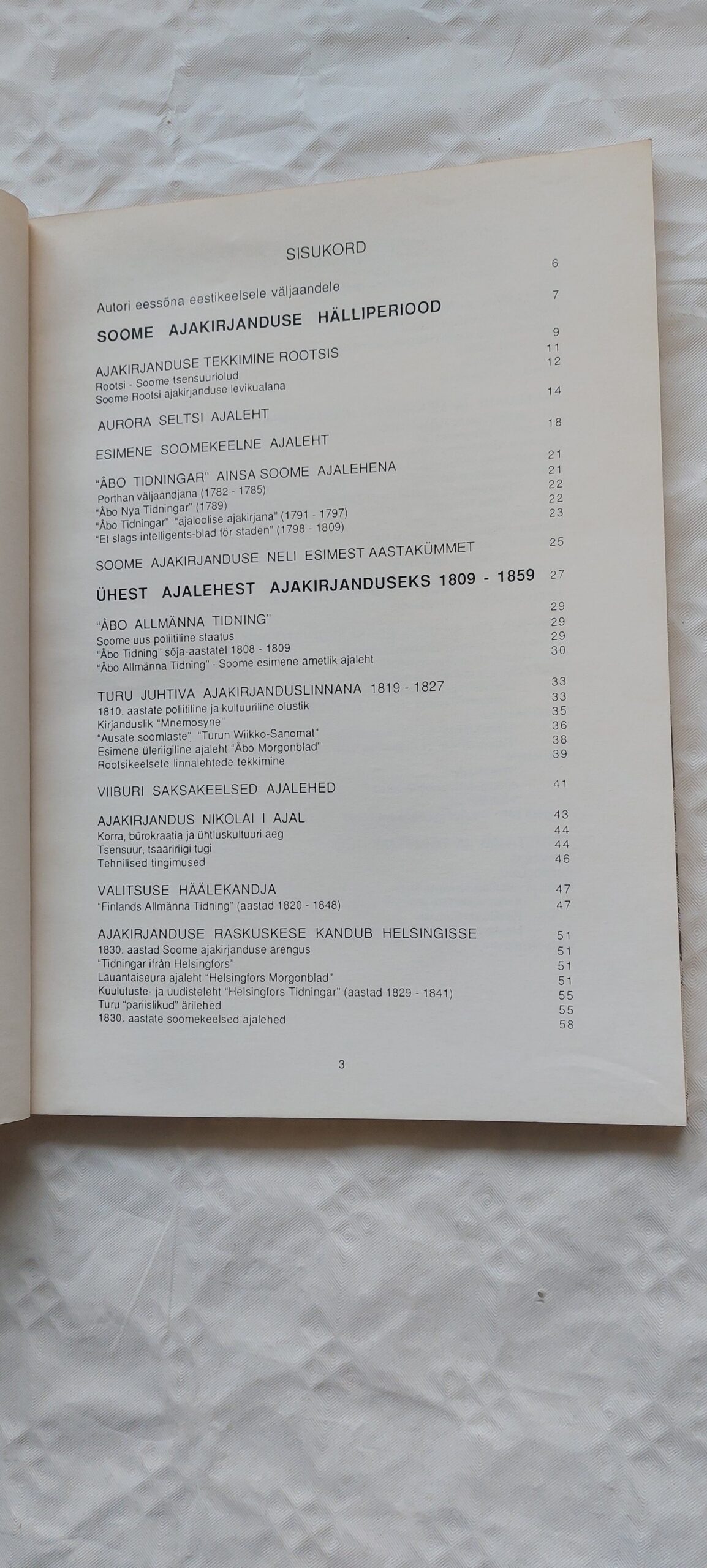 Soome ajakirjanduse algus. Päiviö Tommila. 1992 - Pilt 3
