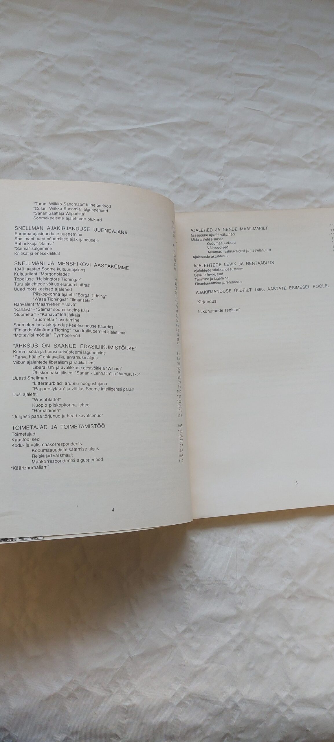 Soome ajakirjanduse algus. Päiviö Tommila. 1992 - Pilt 4