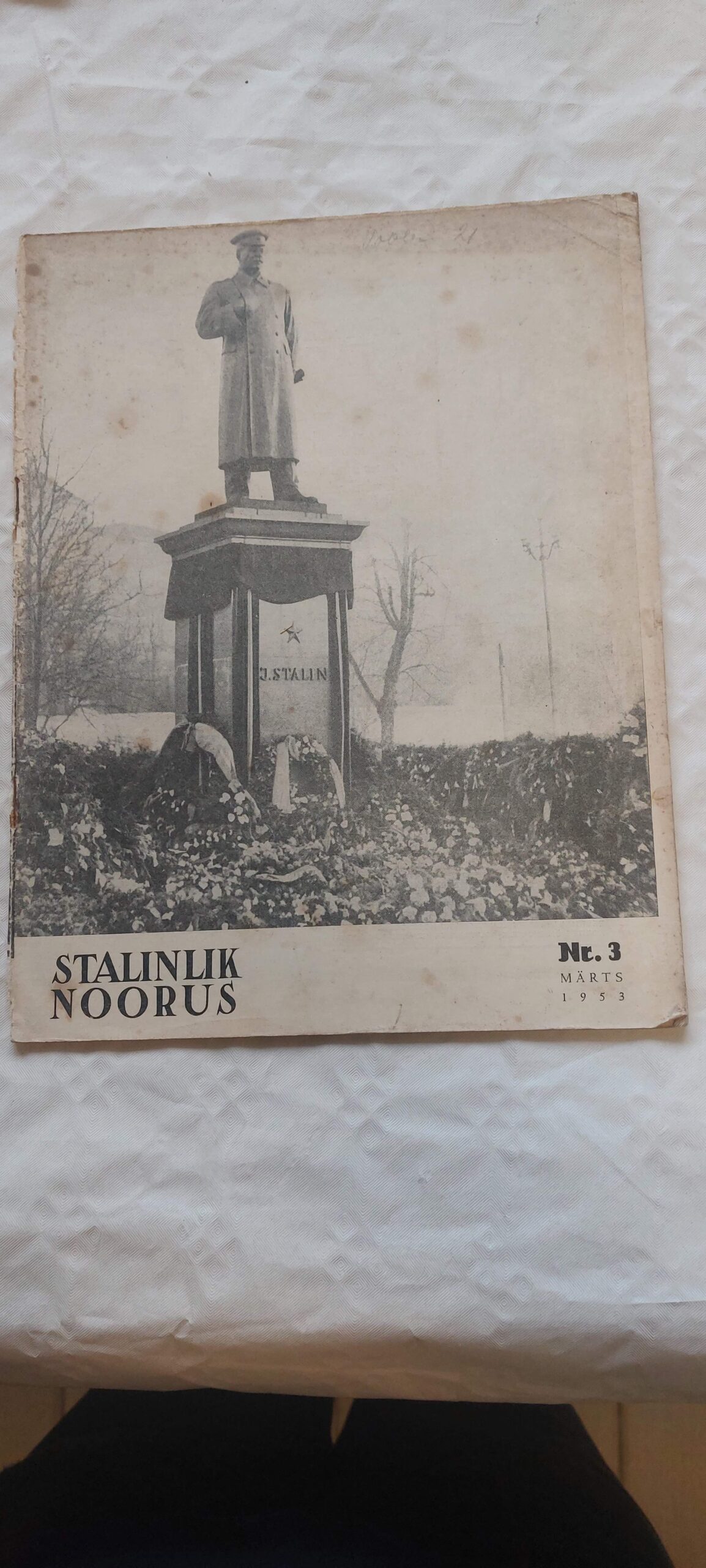 Stalinlik Noorus Nr. 3 Märts 1953.