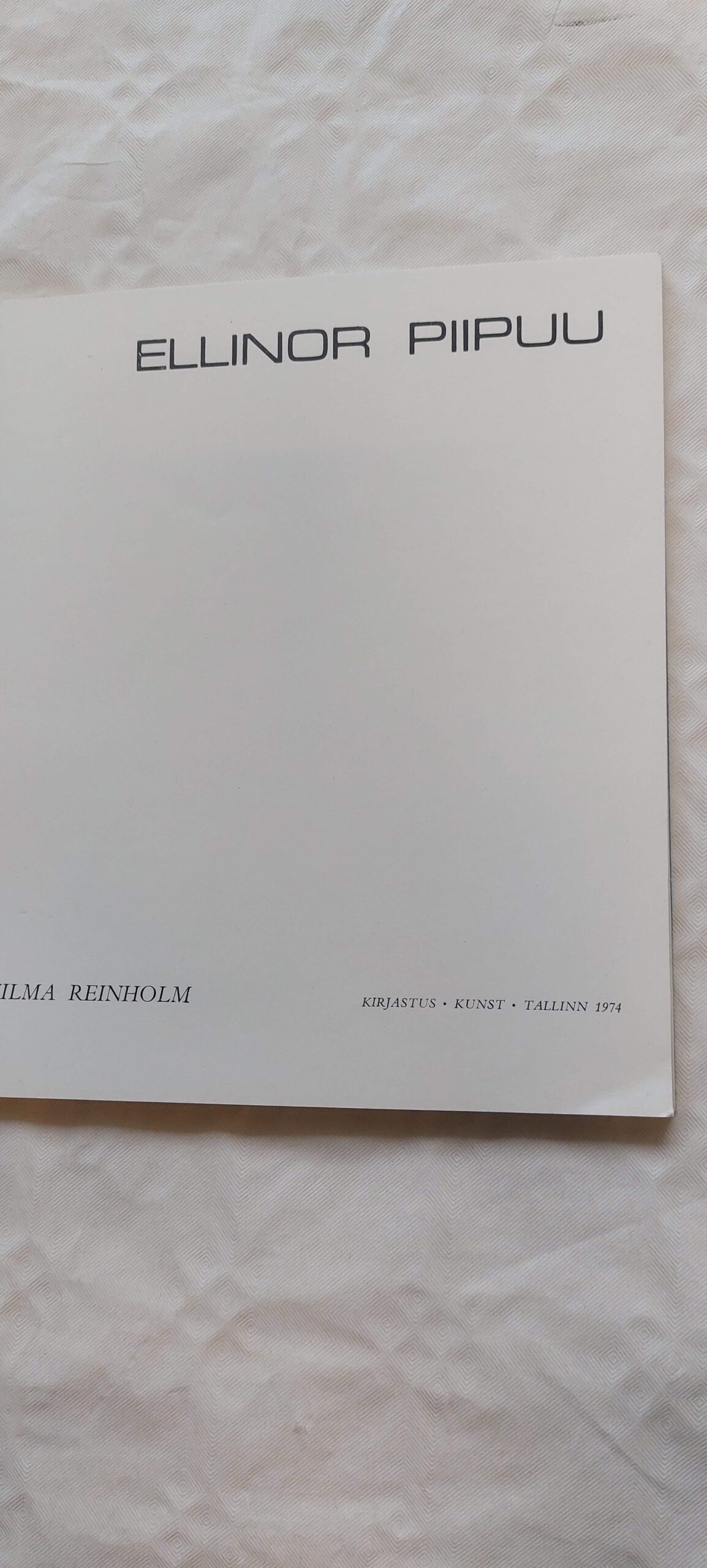 Ellinor Piipuu. 1974 - Pilt 2
