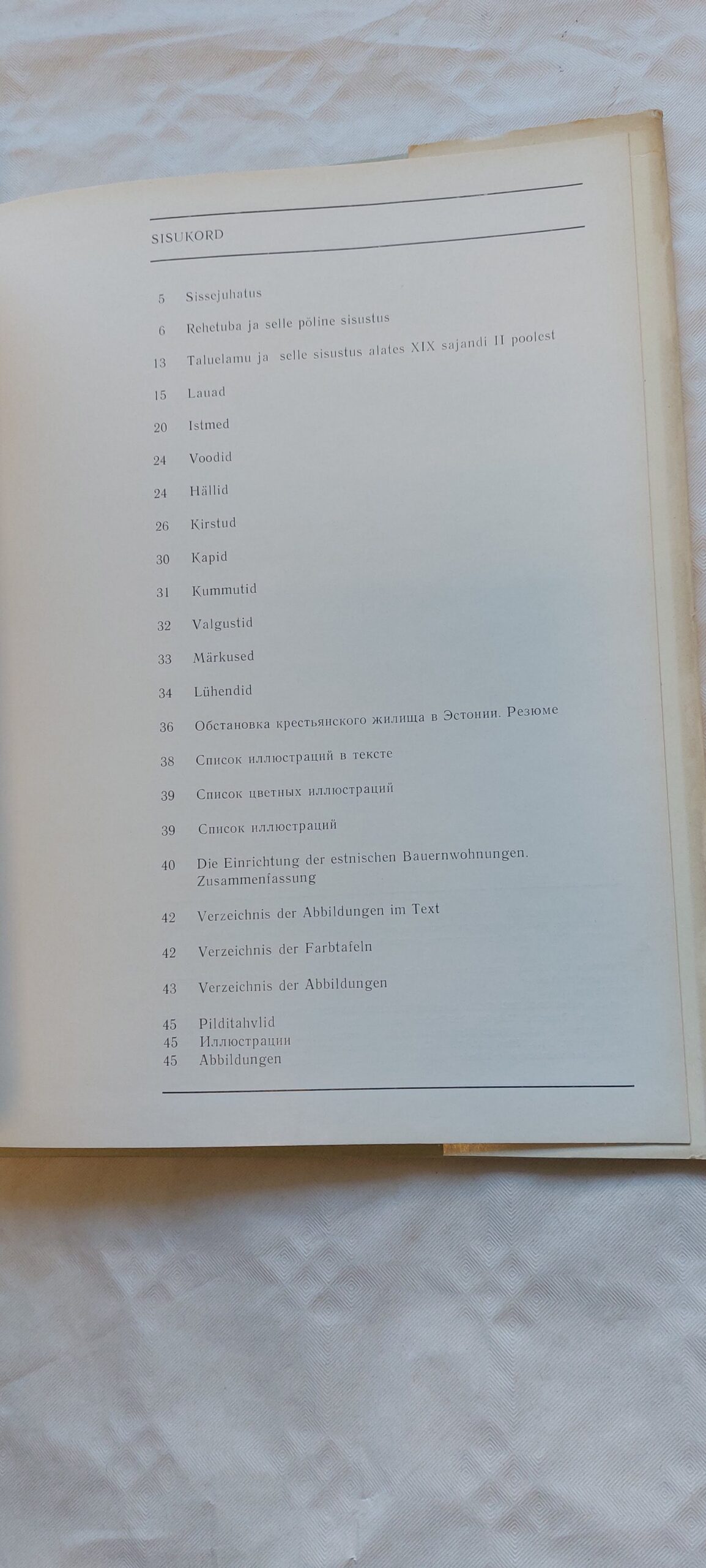 Talutoa sisustus. Tiina Võti. 1984 - Pilt 4