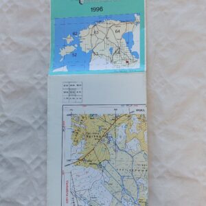 Eesti põhikaart 1:20000. Vastseliina. 54.09. 1996