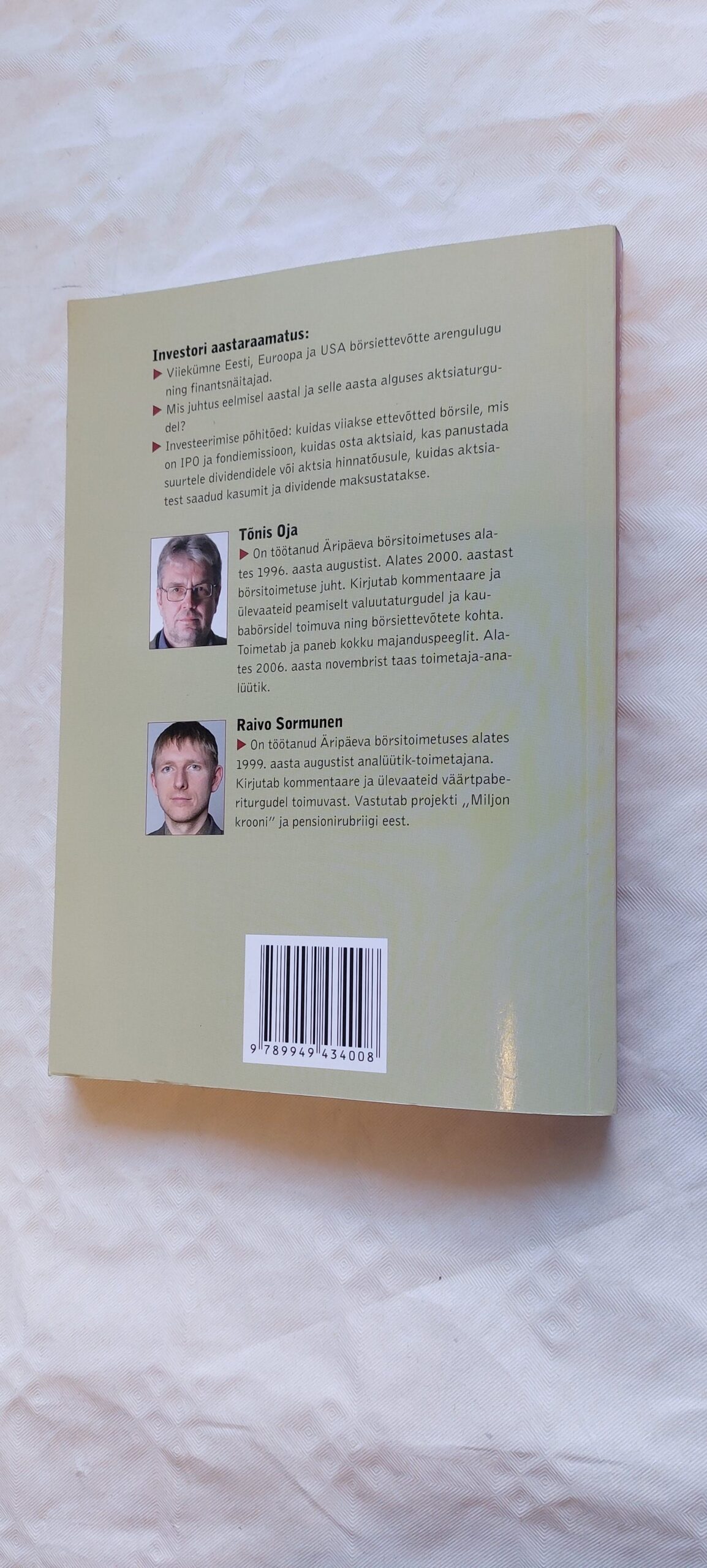 Investori aastaraamat. Tõnis Oja, 2007 - Pilt 6