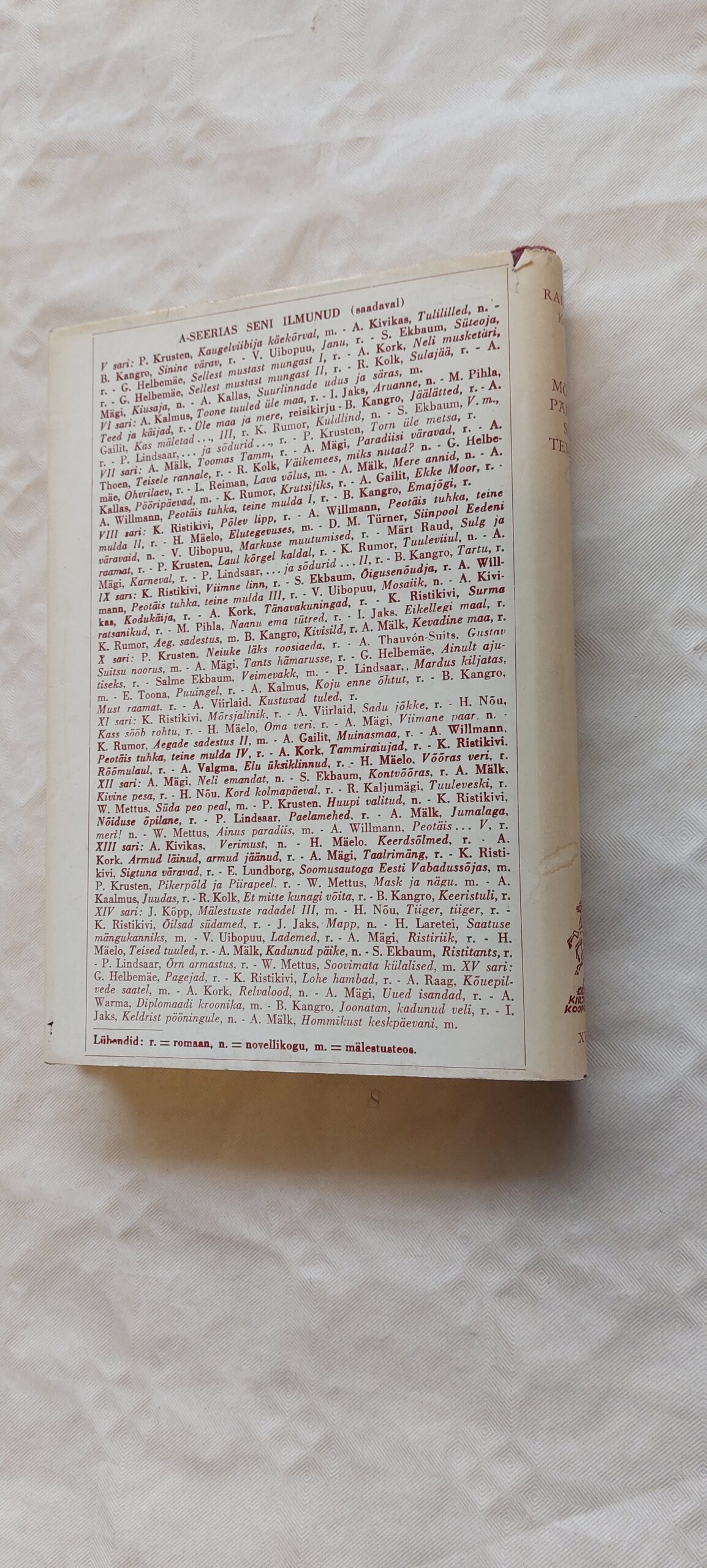 Mõned päevad Septembris. Raimond Kolk. 1972 - Pilt 4