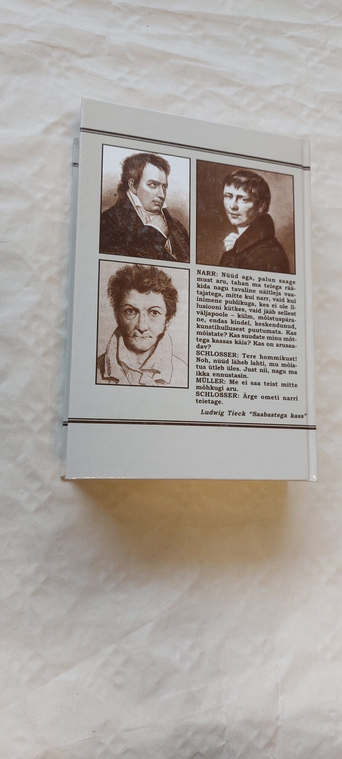 Saksa romantikud. Näidendid ja saatused. L. Tieck, H. von Kleist. E. T. A. Hoffmann. 2003 - Pilt 5