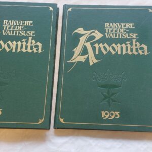 Rakvere teedevalitsuse kroonika. I-II. köide. 1993