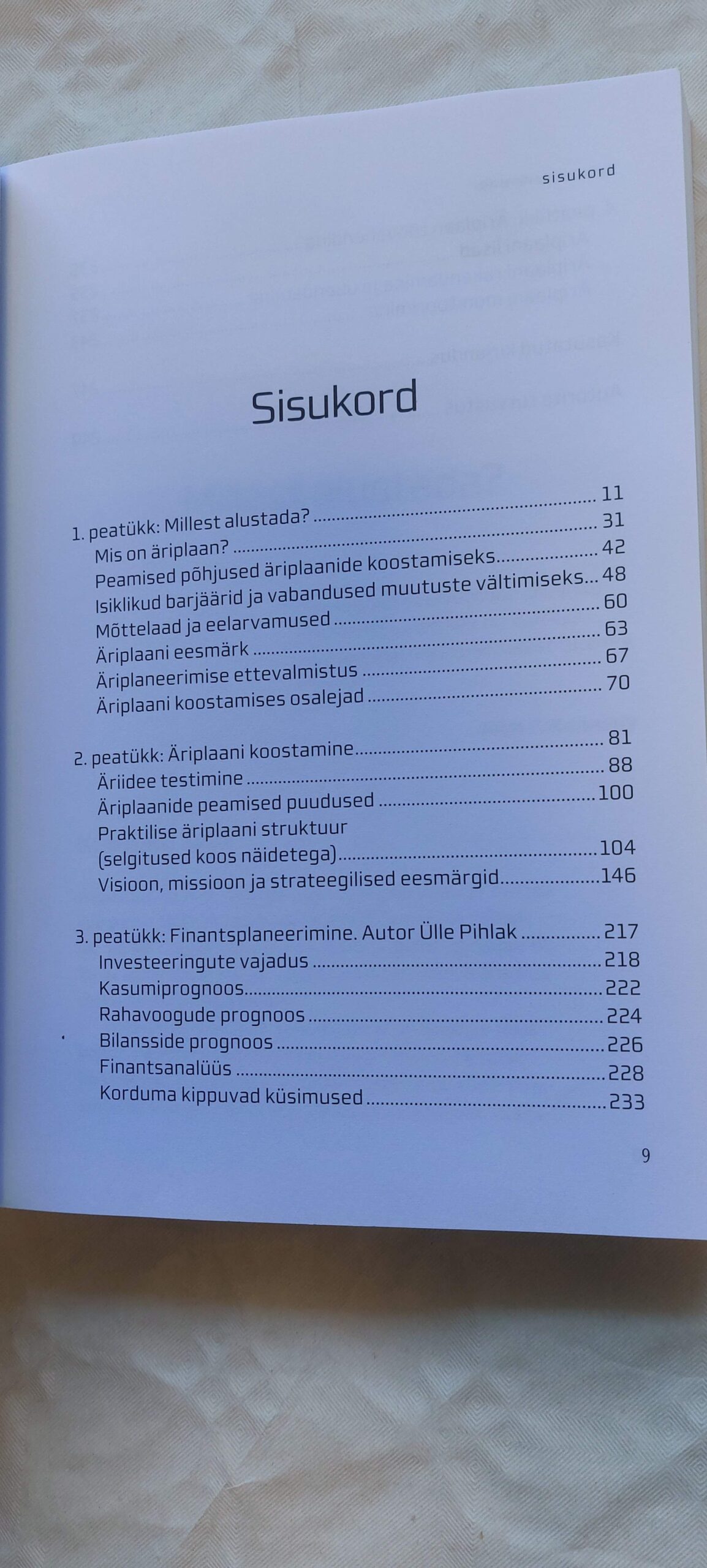 Äriplaneerimine. Andro Kullerkupp. 2007 - Pilt 3